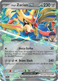 Hop's Zacian ex 111/159 Holofoil — Journey Together Pokémon card