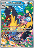 Iono's Kilowattrel 163/159 Holofoil — Journey Together Pokémon card