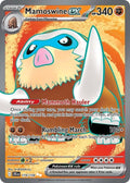 Mamoswine ex 174/159 Holofoil, Journey Together Pokémon card