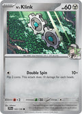 N's Klink 103/159 — Journey Together Pokémon card