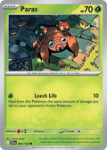 Paras 004/159, Journey Together Pokémon card
