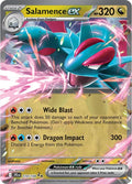 Salamence ex 114/159 Holofoil — Journey Together Pokémon card