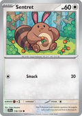 Sentret 118/159 Reverse Holofoil — Journey Together Pokémon card