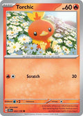 Torchic 022/159 Reverse Holofoil — Journey Together Pokémon card