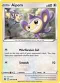 Aipom 144/196, Lost Origin Pokémon card