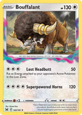 Bouffalant 148/196 Reverse Holofoil, Lost Origin Pokémon card