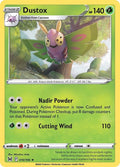 Dustox 010/196 — Lost Origin Pokémon card