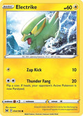 Electrike 054/196 Reverse Holofoil, Lost Origin Pokémon card