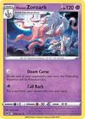 Hisuian Zoroark 076/196 Reverse Holofoil, Lost Origin Pokémon card