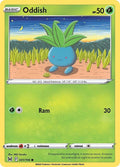 Oddish 001/196 Reverse Holofoil — Lost Origin Pokémon card