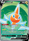 Rotom V 176/196 Holofoil, Lost Origin Pokémon card