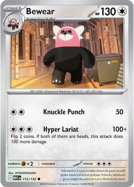 Pokemon - Mega Evolution - Bewear - 112/132