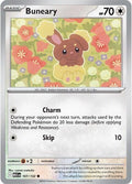 Buneary 107/132 — Mega Evolution Pokémon card