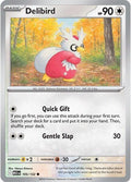 Delibird 105/132 Reverse Holofoil — Mega Evolution Pokémon card