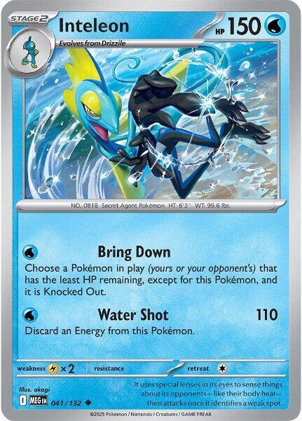 Pokemon - Mega Evolution - Inteleon - 041/132