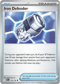 Iron Defender 118/132 Reverse Holofoil — Mega Evolution Pokémon card