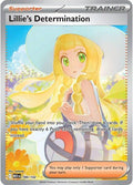 Lillie's Determination 184/132 Holofoil — Mega Evolution Pokémon card