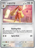 Lopunny 108/132 Reverse Holofoil — Mega Evolution Pokémon card