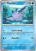 Mantine 032/132 Reverse Holofoil — Mega Evolution Pokémon card