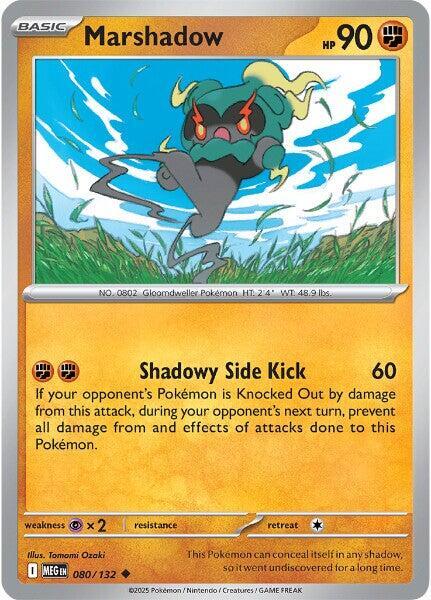 Marshadow 080/132 — Mega Evolution Pokémon card