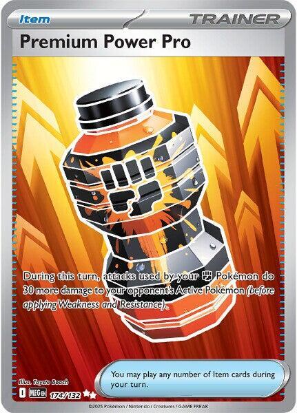 Pokemon - Mega Evolution - Premium Power Pro - 174/132 - Holofoil