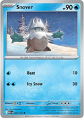 Snover 035/132 Reverse Holofoil — Mega Evolution Pokémon card