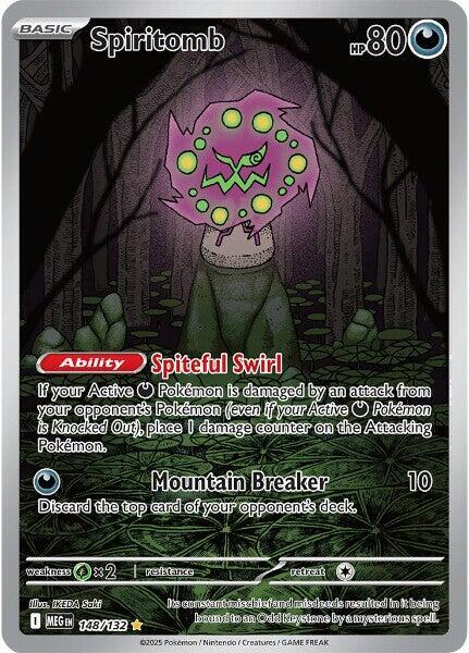 Pokemon - Mega Evolution - Spiritomb - 148/132 - Holofoil