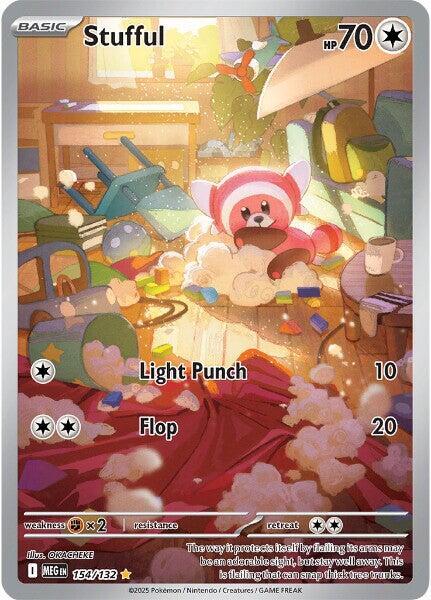 Pokemon - Mega Evolution - Stufful - 154/132 - Holofoil