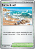 Surfing Beach 129/132 — Mega Evolution Pokémon card