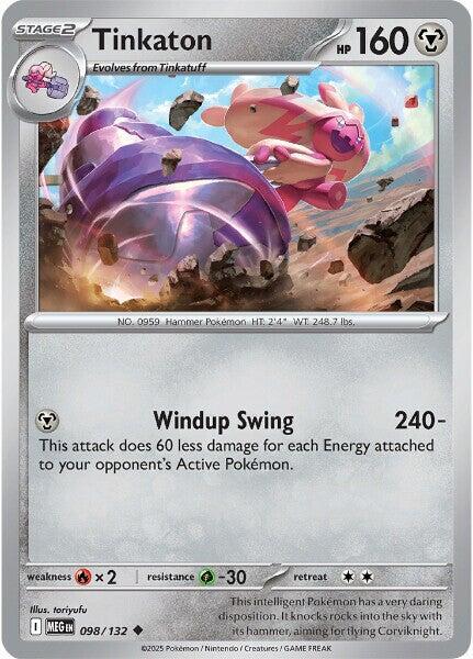 Pokemon - Mega Evolution - Tinkaton - 098/132