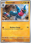 Toxicroak 079/132 Reverse Holofoil — Mega Evolution Pokémon card