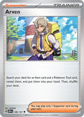 Arven 186/197 Reverse Holofoil, Obsidian Flames Pokémon card