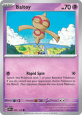 Baltoy 094/197, Obsidian Flames Pokémon card