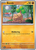 Bonsly 110/197, Obsidian Flames Pokémon card