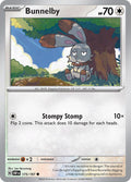 Bunnelby 175/197 Reverse Holofoil, Obsidian Flames Pokémon card