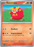 Darumaka 034/197 Reverse Holofoil, Obsidian Flames Pokémon card