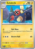 Eelektrik 068/197 Reverse Holofoil, Obsidian Flames Pokémon card