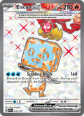Eiscue ex 210/197 Holofoil, Obsidian Flames Pokémon card