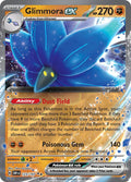 Glimmora ex 123/197 Holofoil, Obsidian Flames Pokémon card