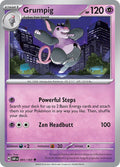 Grumpig 091/197 Reverse Holofoil, Obsidian Flames Pokémon card