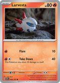 Larvesta 040/197 Reverse Holofoil, Obsidian Flames Pokémon card
