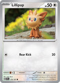 Lillipup 170/197, Obsidian Flames Pokémon card