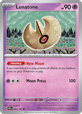 Lunatone 092/197, Obsidian Flames Pokémon card