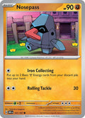 Nosepass 107/197, Obsidian Flames Pokémon card