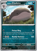 Paldean Clodsire 128/197 Reverse Holofoil, Obsidian Flames Pokémon card