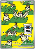 Pidgey 207/197 Holofoil, Obsidian Flames Pokémon card