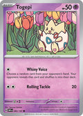 Togepi 083/197 Reverse Holofoil, Obsidian Flames Pokémon card