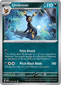 Umbreon 130/197 Reverse Holofoil, Obsidian Flames Pokémon card
