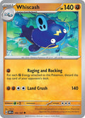 Whiscash 109/197, Obsidian Flames Pokémon card