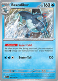 Baxcalibur 060/193 Holofoil, Paldea Evolved Pokémon card